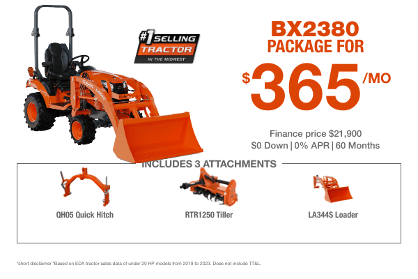 BX2380 TRACTOR PACKAGE